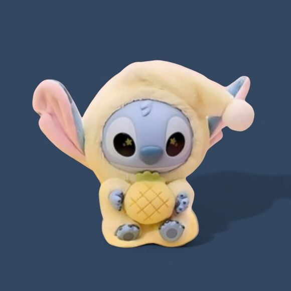 MINISO Disney Stitch Eat Something Before Sleep Plush Pendant - Sour Pineapple - Picture 14 of 16